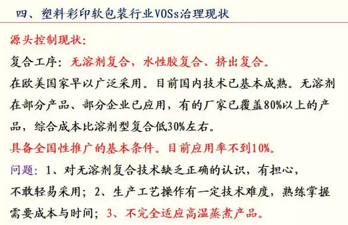 包装印刷业VOCs排放现状与综合治理